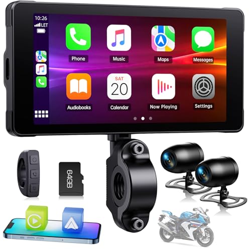 Imagen principal de Volam Carplay Android Auto para Moto, Pantalla para Moto 2K+1080P dash