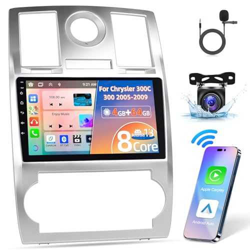 Imagen principal de 8 núcleos 4 + 64G Androd Car Stereo para Chrysler 300C 300 2005-2009 