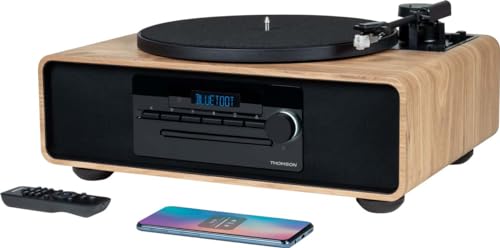 Imagen principal de Thomson MIC300TT - Microcadena con Tocadiscos, estéreo, Bluetooth, Ra