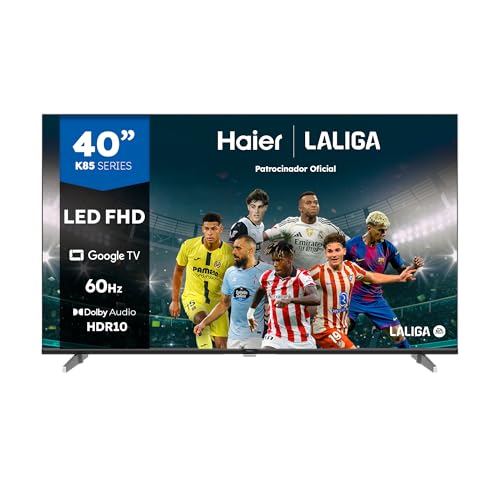 Imagen principal de Haier Direct LED Full HD H40K85EFX - 40, Smart TV, Google TV, Dolby Au