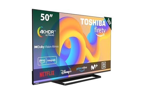 Imagen principal de Toshiba 50UF3F63DAE 4K UHD Smart Fire TV 50 Pulgadas (Ultra HD, HDR10,