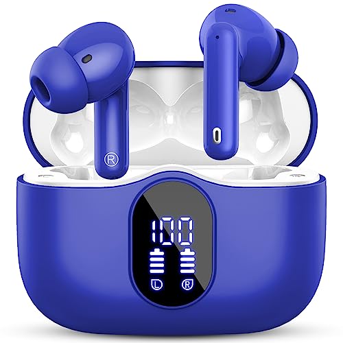 Imagen principal de Auriculares Inalámbricos, Bluetooth 5.3 con HD Micrófono HiFi Estér