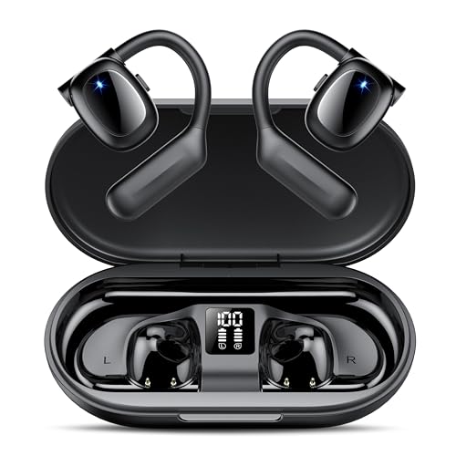 Imagen principal de Hendari Auriculares Oreja Abierta, Auriculares Deportivos Bluetooth 5.