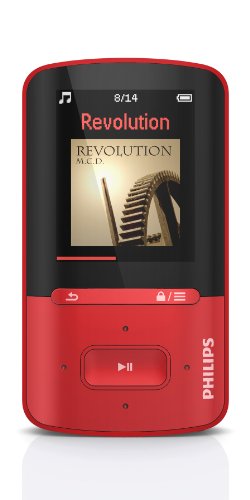 Imagen principal de Philips Gogear VIBE SA4VBE04RN/12 - Reproductor de MP3 (4 GB, pantalla