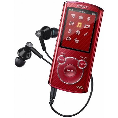 Imagen principal de Sony NWZE463R - Reproductor de MP4 (pantalla LED de 2 pulgadas), 4 GB 