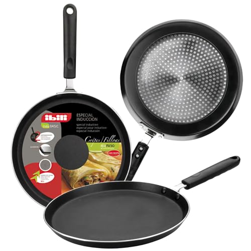 Imagen principal de IBILI 405826 Sarten de crepes indubasic, Negro, 26 cm