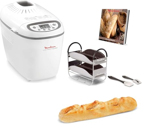 Imagen principal de Moulinex OW6101 Home Baguette - Panificadora de 1650 W, 16 programas, 