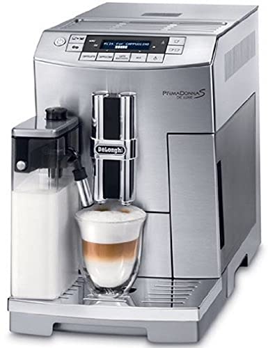 Imagen principal de DeLonghi PrimaDonna S De Luxe ECAM 26.455.M, Digital, Plata, 1450 W, 2