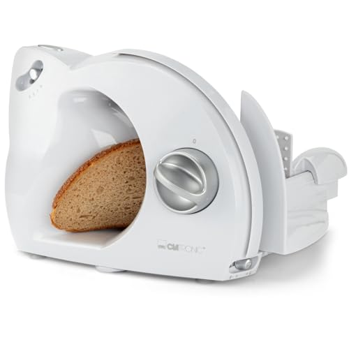 Imagen principal de Clatronic AS 2958 Cortafiambres, Corte Ajustable, 180 W, Color Blanco,