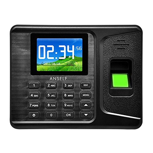 Imagen principal de Anself A-E260 Sistema de huella digital 2.8, negro