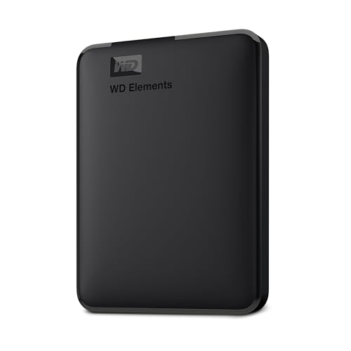 Imagen principal de WD 1TB Elements, Disco duro externo portátil, USB 3.0, Negro