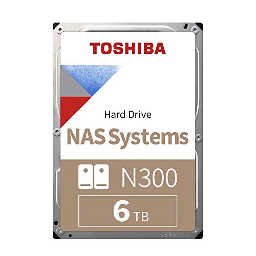 Imagen principal de Toshiba 6TB N300 NAS 3.5?? SATA Internal Hard Drive. 24/7 Operation, S