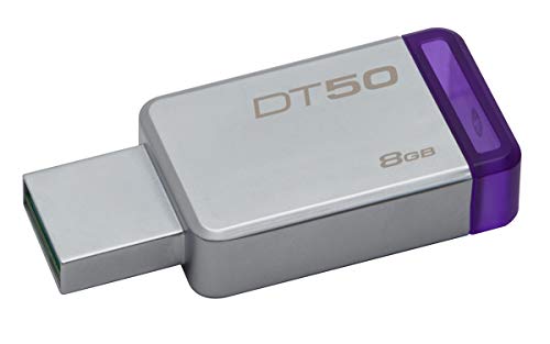Imagen principal de Kingston DataTraveler DT50/8GB - Memoria USB 3.0 de 8 GB, Tipo Llave, 