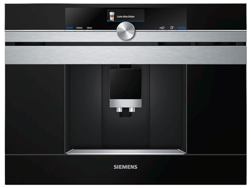 Imagen principal de Siemens CT636LES6 Cafetera integrable, 19 bares negro, inox h.connect