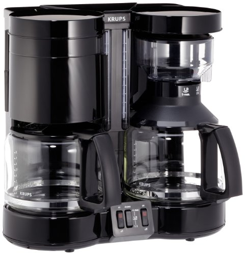 Imagen principal de Krups F46442 SW Duothek Plus - Cafetera eléctrica doble