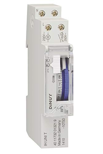 Imagen principal de Dinuy uni qt - Interruptor horario módulo uni qt 24h reserva 100h