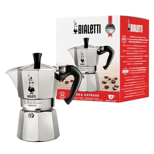 Imagen principal de Bialetti - Moka Express: Icónica Cafetera Italiana para Espresso, Aut