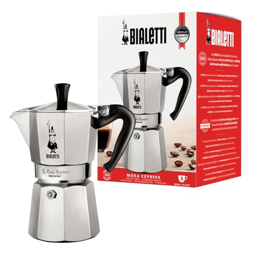 Imagen principal de Bialetti - Moka Express: Icónica Cafetera Italiana para Espresso, Aut
