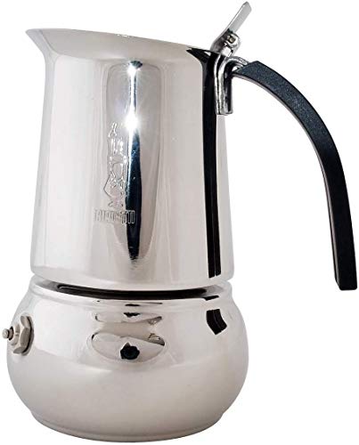 Imagen principal de Bialetti Kitty - Cafetera Espresso para 2 Tazas (Acero)