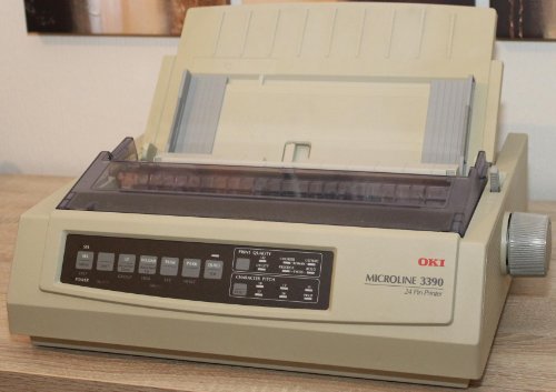 Imagen principal de OKI Microline 3390 - Impresora matricial (EN, 390cps, A4, USB)