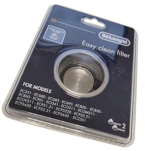 Imagen principal de Filtro para cafetera de 2 tazas De'Longhi (EC680, EC820, EC850, EC860,