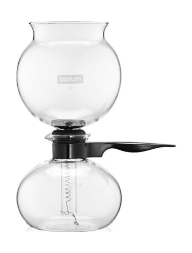 Imagen principal de Bodum Pebo 8 Cups 1 L Cafetera de vacío, Negro, Centimeters