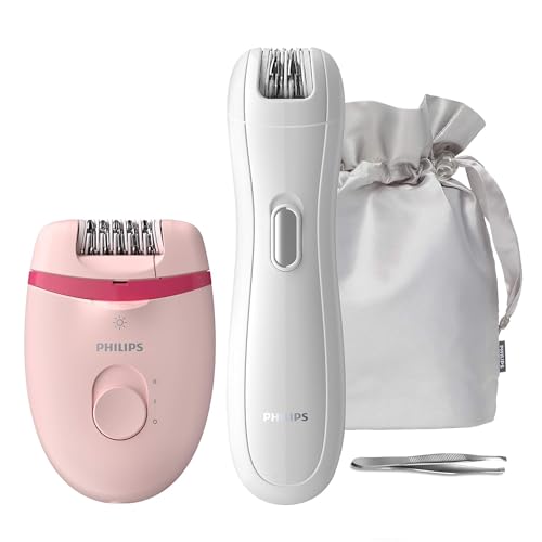 Imagen principal de Depiladora con cable compacta Philips Satinelle Essential con minidepi