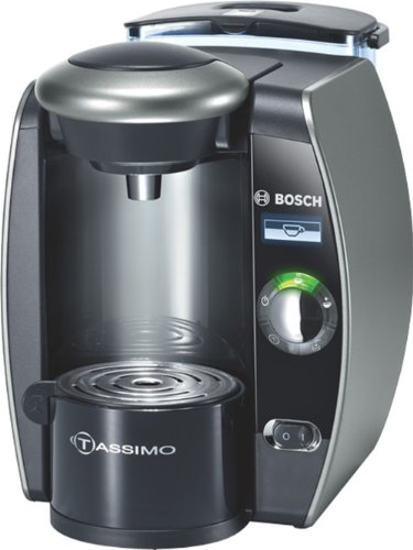 Imagen principal de Bosch TAS6515 Tassimo - Cafetera monodosis automática, color titanio