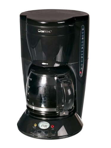 Imagen principal de Clatronic KA 2888 - Cafetera de goteo con temporizador, jarra de crist