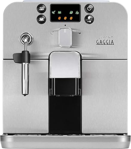 Imagen principal de Gaggia Brera Silver, Cafetera Automática para Espresso y Cappuccino, 