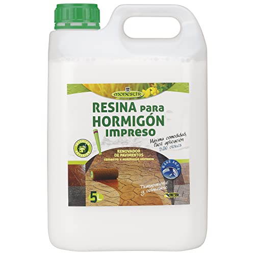 Imagen principal de Monestir RESINA HORMIGON IMPRESO (Fórm. Agua) - 5L MONESTIR