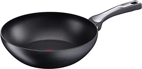 Imagen principal de Tefal C6201905 Expertise - Wok de aluminio de 28 cm, antiadherente con