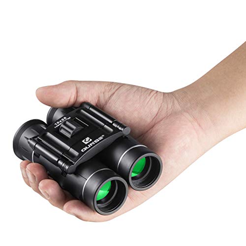 Imagen principal de QUNSE Mini Prismáticos Binoculares 10x25, Plegable, Compactos Pequeñ