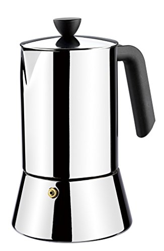 Imagen principal de Monix Roma - Cafetera Italiana con Capacidad 10 Tazas, Fabricada en Ac
