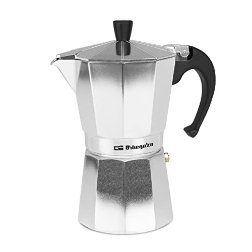 Imagen principal de Orbegozo KF 600 - Cafetera italiana de aluminio, 6 tazas de capacidad 