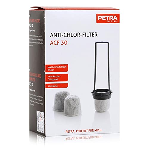 Imagen principal de Petra Electric ACF 30 3 filtros anticloro, 4.5 x 7 x 11 cm, Color Blan