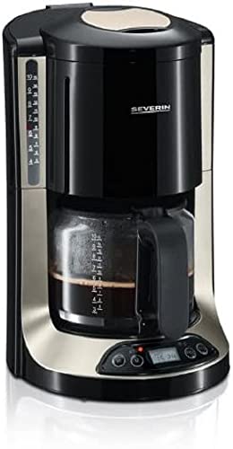 Imagen principal de Severin 4150 - Cafetera con Temporizador Negra y Titanio