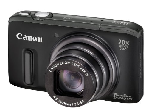 Imagen principal de Canon SX240 HS - Cámara compacta de 12.1 MP (Pantalla de 3, Zoom ópt