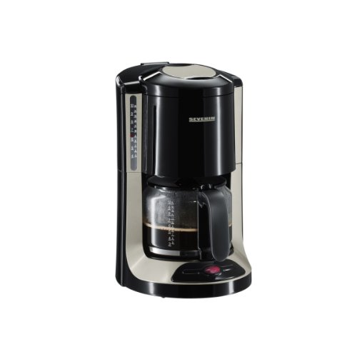 Imagen principal de Severin 4157 - Cafetera Negra y Titanio