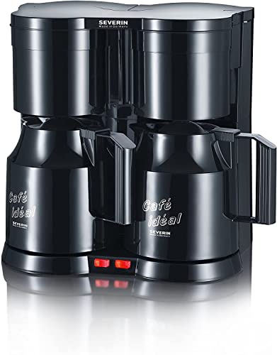 Imagen principal de Severin 5826 - Cafetera J. Termo Doble 800 W Negra