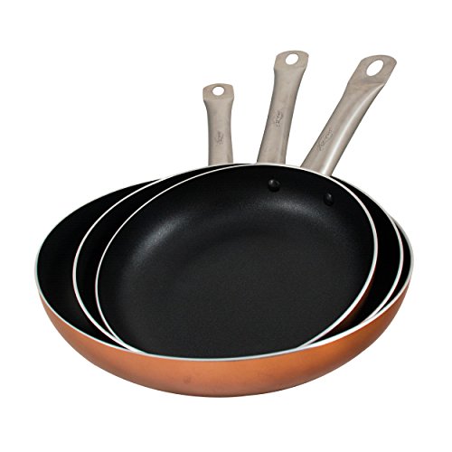Imagen principal de San Ignacio Set 3 SARTENES Aluminio PRENSADO Professional Chef Copper 