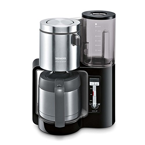Imagen principal de Siemens tc86503, 1100 W, 12 Cups, plástico, Antracita, Plata