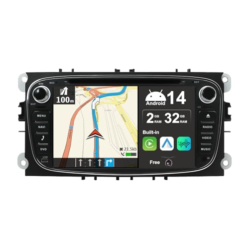 Imagen principal de JOYX Android 12 IPS Autoradio para Ford Focus/Mondeo/S-MAX/C-Ma/Galaxy