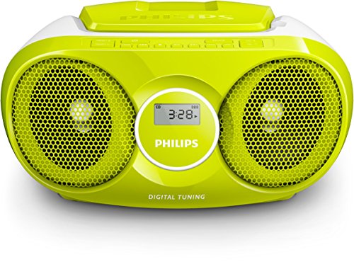 Imagen principal de Philips AZ215G/12 Sistema de Audio para el hogar Verde, Plata 3 W - Mi