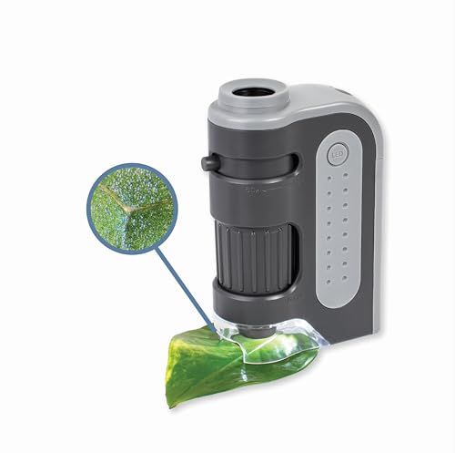 Imagen principal de Carson MicroBrite Plus 60x-120x LED Microscopio de bolsillo, Microscop