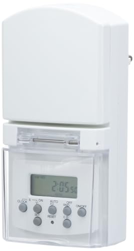 Imagen principal de Unitec 48436 Temporizador semanal Mini con Pantalla Digital para Exter