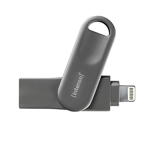 Imagen principal de Intenso iMobile Line Pro - Memoria USB de 32 GB, Color Plata
