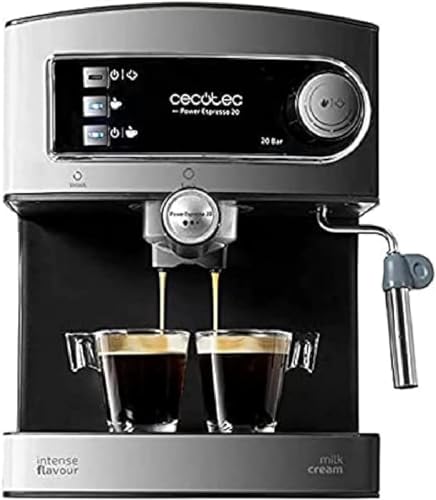 Imagen principal de Cecotec Cafetera Express Manual Power Espresso 20. 850W, Presión 20 B