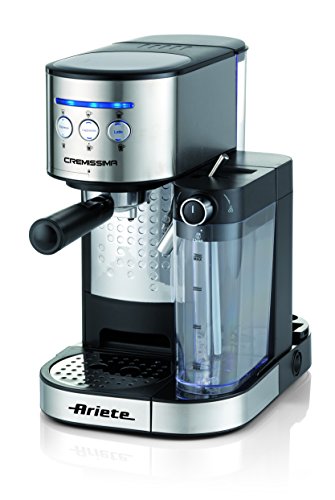 Imagen principal de Ariete 1384 Cafetera espresso Cremissima, 1 litro, acero inoxidable