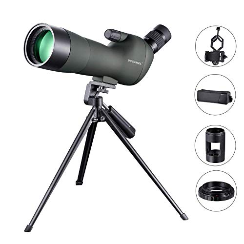 Imagen principal de USCAMEL 20-60X60 Telescopio Terrestre Profesional de Porro ampliador, 
